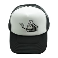 CHILLINDAHOUSE / "CHILL TIME" MESH CAP / BLACK