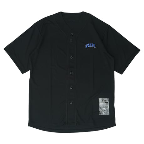 ONORE■ / "ONR" BASEBALL SHIRTS / BLACK