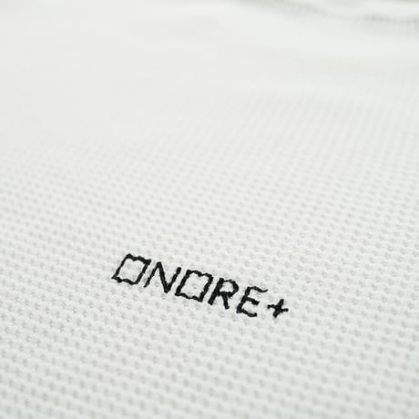 ONORE■ / "PEACE HAND" Thermal Long Sleeves / WHITE