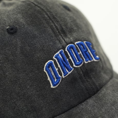 ONORE■ / "Arch logo" 6 PANEL CAP / BLACK