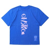 ONORE■ / Raw Type Logo Tee / BLUE