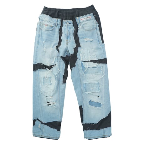 Remake - Custom Denim Easy Pants / No.8