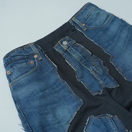 Remake - Custom Denim Jogger Pants / No.9