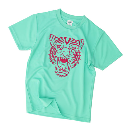 BIG SMILE / "Tiger" KIDS TEE -別注- / MINT