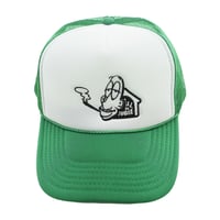 CHILLINDAHOUSE / "CHILL TIME" MESH CAP / GREEN