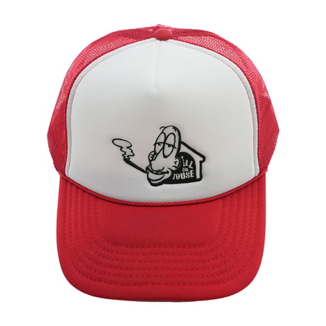 CHILLINDAHOUSE / "CHILL TIME" MESH CAP / RED