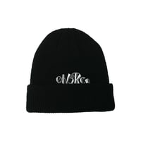 ONORE■ / RAW TYPE LOGO - BEANIE / BLACK