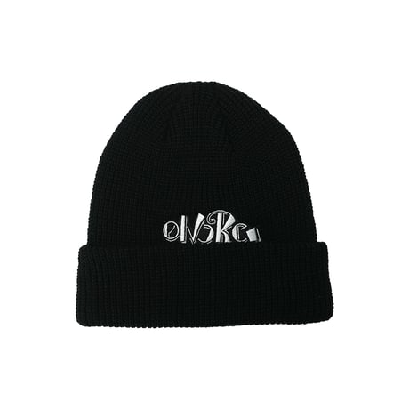ONORE■ / RAW TYPE LOGO - BEANIE / BLACK