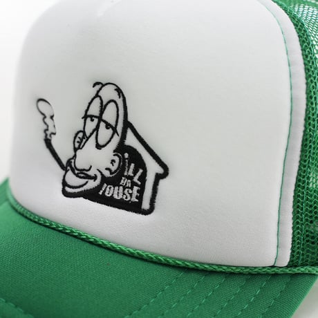 CHILLINDAHOUSE / "CHILL TIME" MESH CAP / GREEN