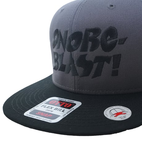ONORE■ / "BLAST" Snap Back Cap / C.GRAY×BLACK