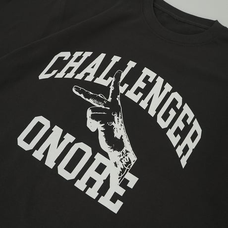 ONORE■ / CHALLENGER Tee / GUNMETAL