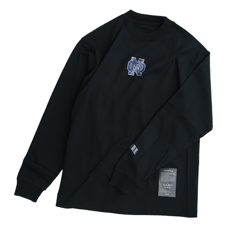 ONORE■ / "ONR" Long Sleeves Tee / BLACK