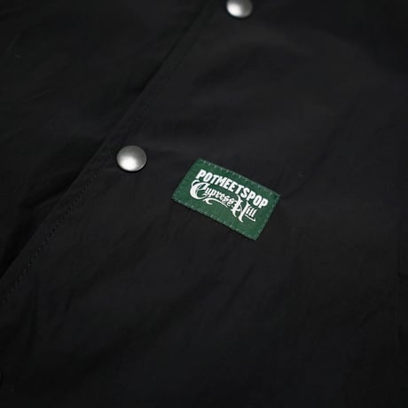 POT MEETS POP × CYPRESS HILL / SKULL & COMPASS WINDBREAKER / BLACK