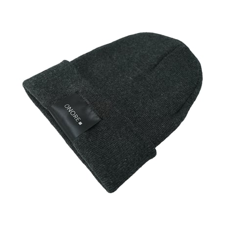 ONORE■ / TAGS - Beanie / CHARCOAL