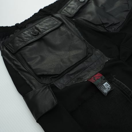 "SLIT DAMAGE" CUSTOM GARGO PANTS