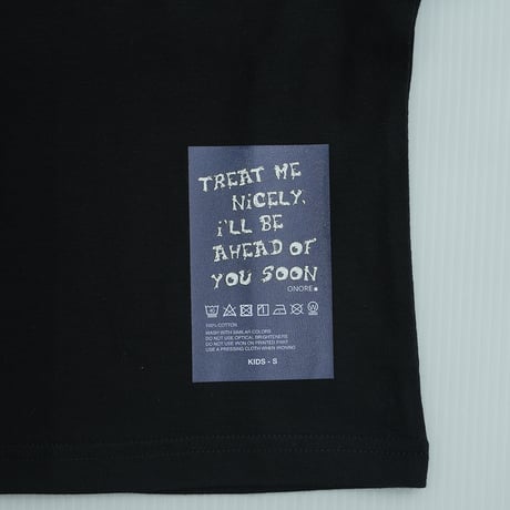 ONORE■ KIDS / "ONR" Tee / BLACK