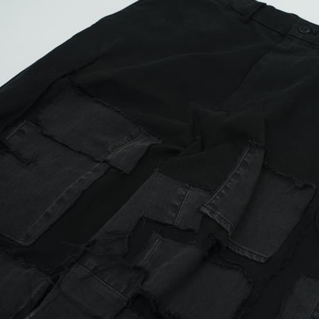 "SLIT DAMAGE" CUSTOM BUGGY PANTS