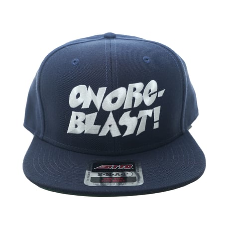 ONORE■ / "BLAST" Snap Back Cap / NAVY