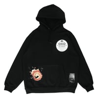 ONORE■ / OXO - Happening Blend 15oz Pullover Hoodie / BLACK