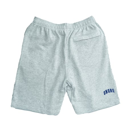 ONORE■ / "ONR" SWEAT SHORT PANTS / ASH