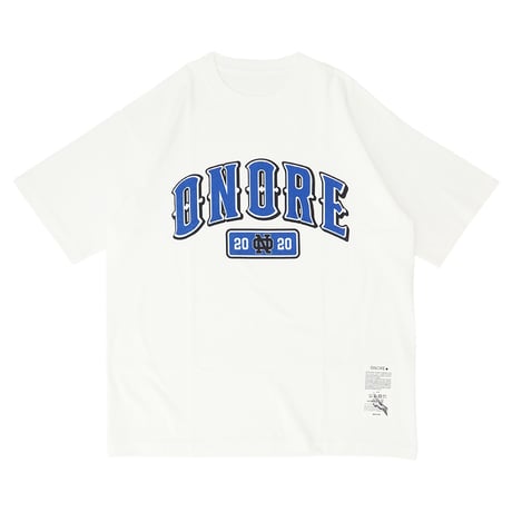 ONORE■ / "BIG LOGO" HEAVY WEIGHT BIG T-SHIRTS / WHITE