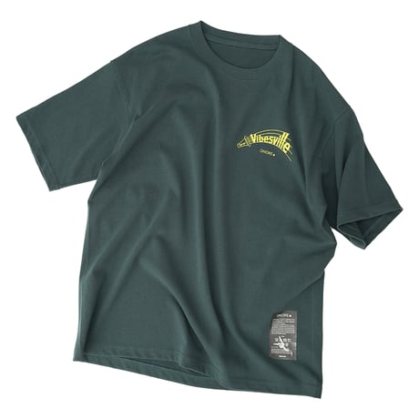 ONORE■ / "Vibesville" HEAVY WEIGHT BIG T-SHIRTS / STONE GREEN
