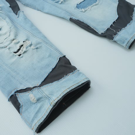 Remake - Custom Denim Easy Pants / No.8