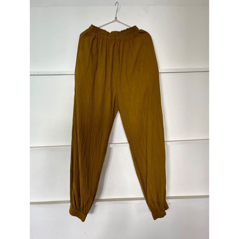 新品未使用　バルーンパンツスリム　生成　S(W60) ヂェン先生の日常着 新品未使用 バルーンパンツスリム 生成 S(W60) ヂェン先生の日常着