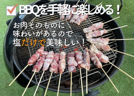 土佐ジロー串セット（もも・むね各５本）[冷凍]