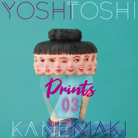 金巻芳俊・オリジナル版画 | Yoshitoshi Kanemaki Prints | Caprice Papyrus 03 - [Regular Edition]Blue