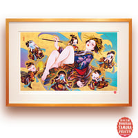 金巻芳俊・オリジナル版画 | Yoshitoshi Kanemaki Prints | Cap