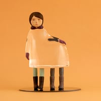 北彩子・木彫 | Ayako KITA - "Keep quiet"