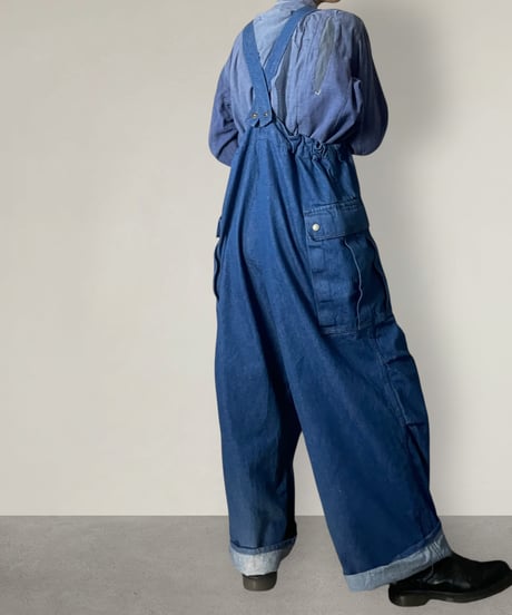 【予約販売】カーゴオーバーパンツ■岡山デニム◾️FADE