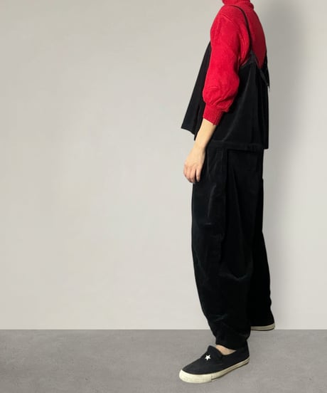 【数量限定】【2点セット】レイヤーセットアップ◾️コーデュロイ◾️ブラック