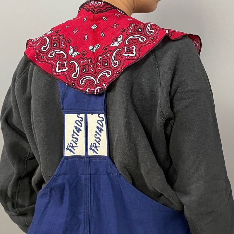 ◾️カスケードタイ◾️バンダナ柄◾️レッド | NUU-GARMENT FACTORY