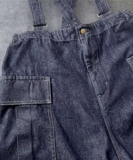 【予約販売】カーゴオーバーパンツ■岡山デニム◾️one wash