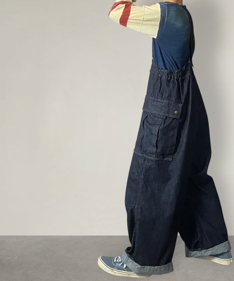 予約販売】カーゴオーバーパンツ□岡山デニム◾️one wash | NUU