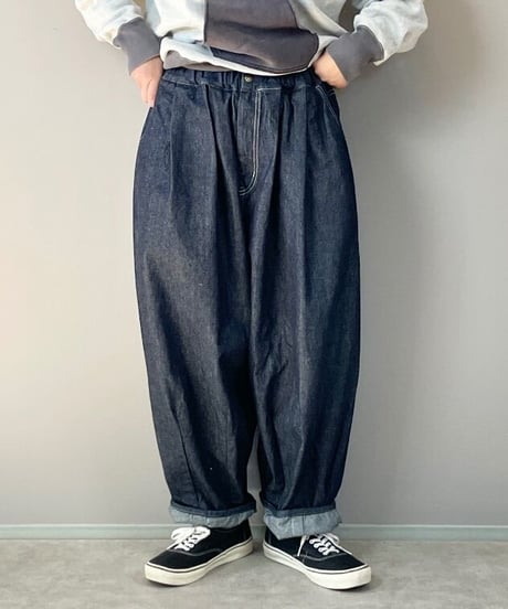 ■フーセンパンツ■10oz国産デニム■onewash