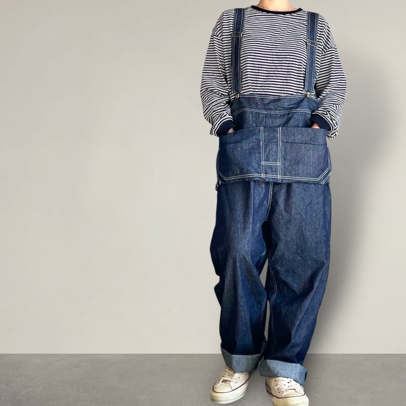 バックオープンオーバーオール johnbull-pants_bigjohn-ww502k-82