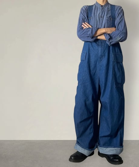 【予約販売】カーゴオーバーパンツ■岡山デニム◾️FADE