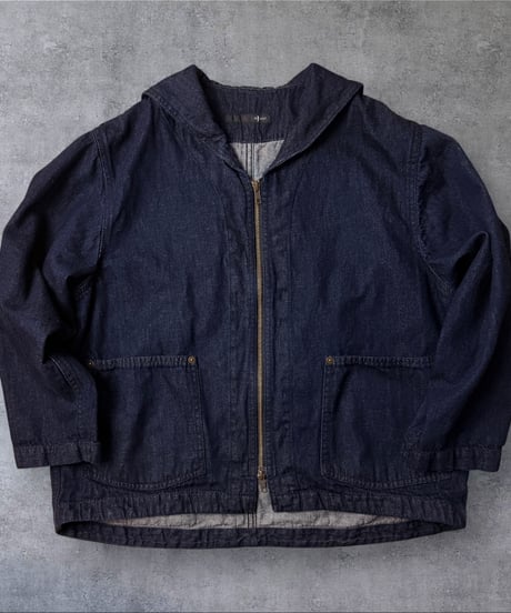 【数量限定】セーラースウィングトップ◾️綿麻デニム◾️ one wash