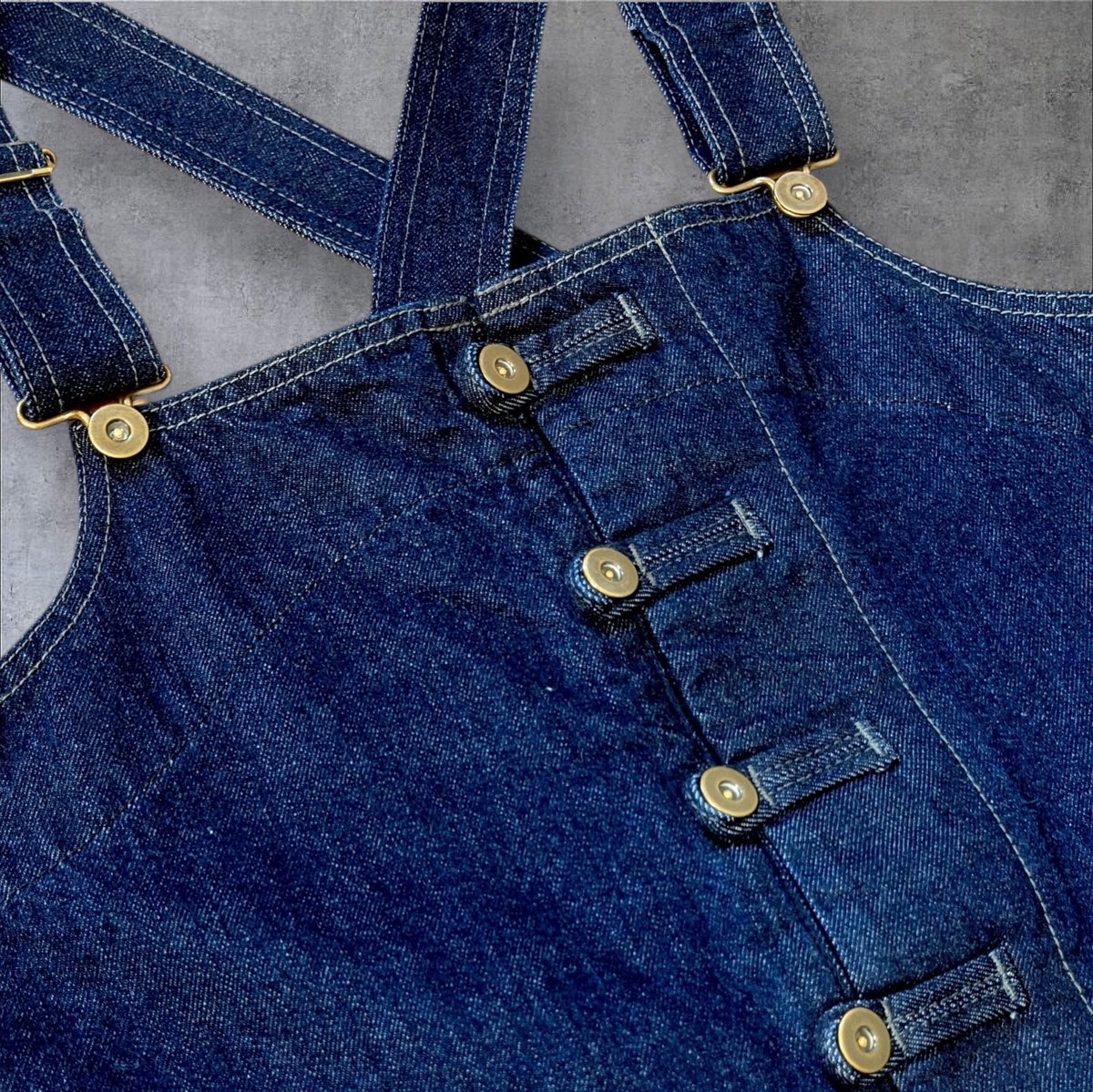 数量限定・予約販売】カンフーオーバーオール□one wash□国産12oz