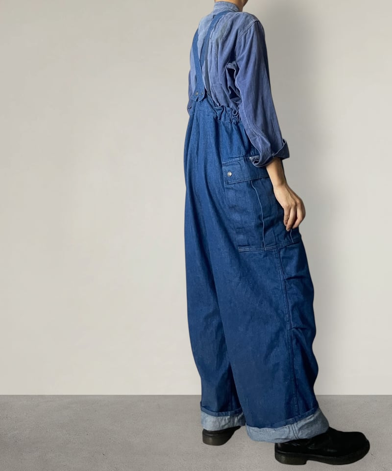 予約販売】カーゴオーバーパンツ□岡山デニム◾️FADE | NUU-GARMENT