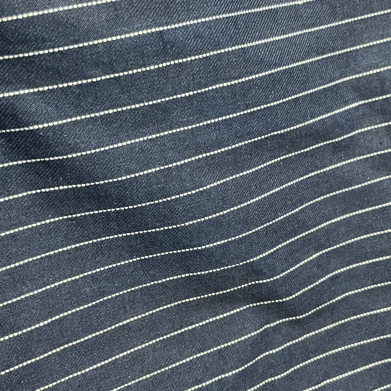 コズミクールピンストライ プセットアップ　試着のみ　定価126,500 2点セット】レイヤーセットアップ◾️インディゴストライプ