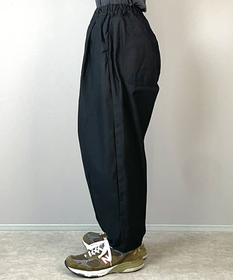■フーセンパンツ■バックサテン◾️ブラック