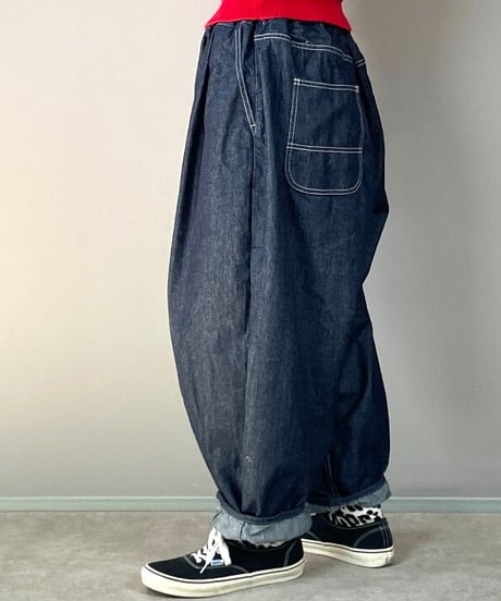 ■フーセンパンツ■10oz国産デニム■onewash