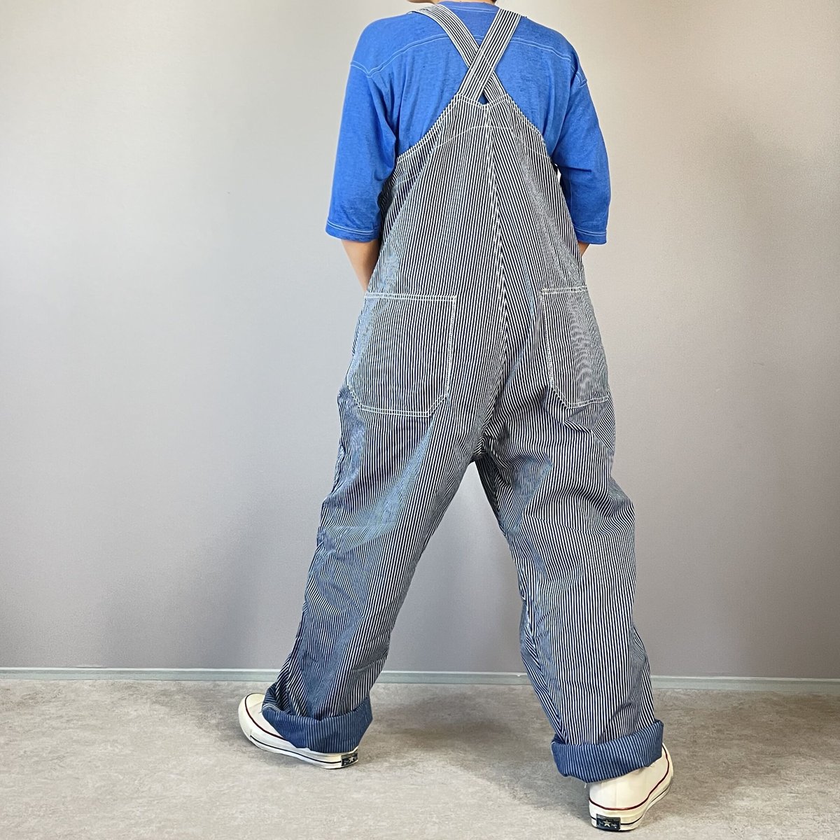 予約販売】デッキオーバーオール□ヒッコリー | NUU-GARMENT FACTORY