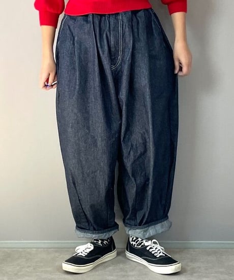 ■フーセンパンツ■10oz国産デニム■onewash