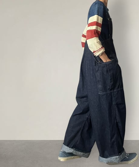 【予約販売】カーゴオーバーパンツ■岡山デニム◾️one wash