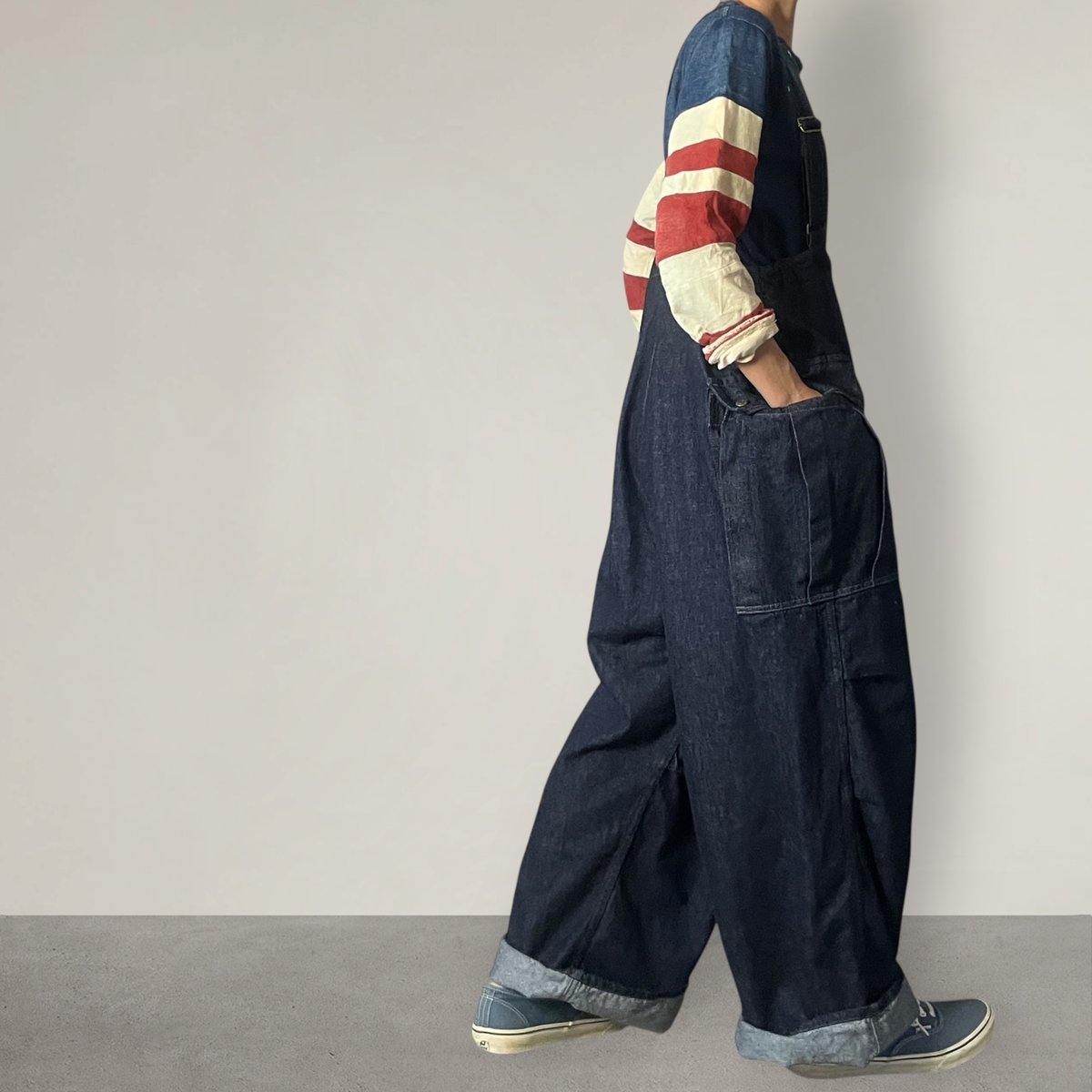 予約販売】カーゴオーバーパンツ□岡山デニム◾️one wash | NUU